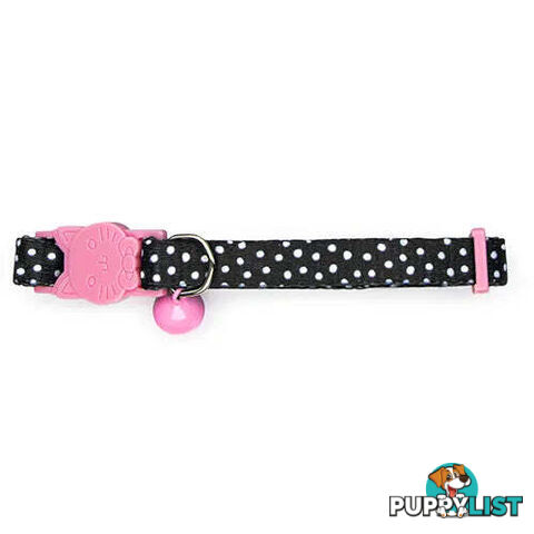 DOTTED CAT COLLAR - BAINBRIDGE - BB-A7268-RED