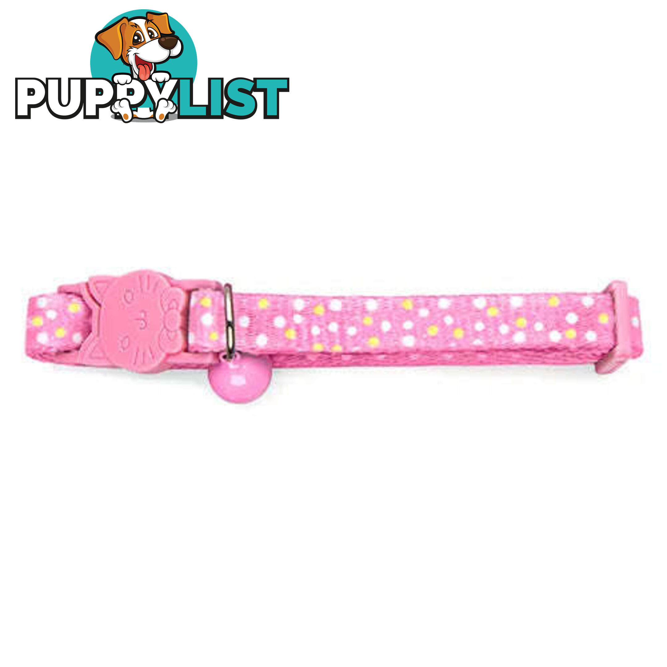 DOTTED CAT COLLAR - BAINBRIDGE - BB-A7268-RED