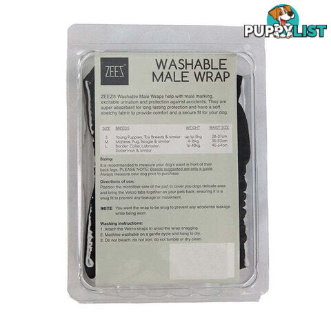 Washable Male Wrap ZEEZ - PPP-51-ZWW04313