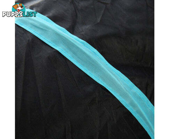 Pet Cat Kitten Puppy 4-Way Tunnel Play Toy Foldable Funny Exercise Tunnel Rabbit - V201-FDZ0727BL8AU