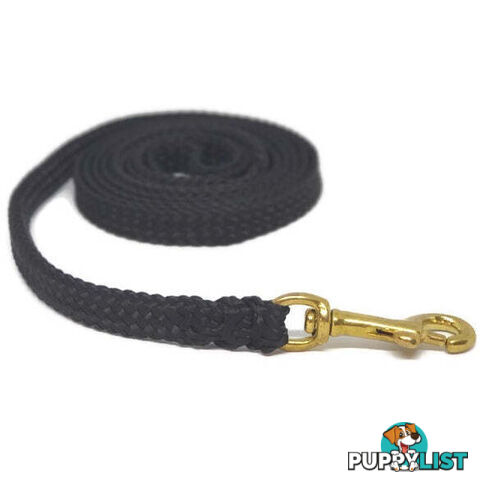 1.8m to 10m Long Dog Lead No Stitching Tough Yarnix 10mm Wide - YNXLD10-1.8-RD-SS