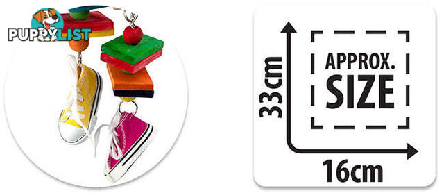 BIRD TOY DESTRUCTIVE - SNEAKER ROBOT - BAINBRIDGE - BB-A8469