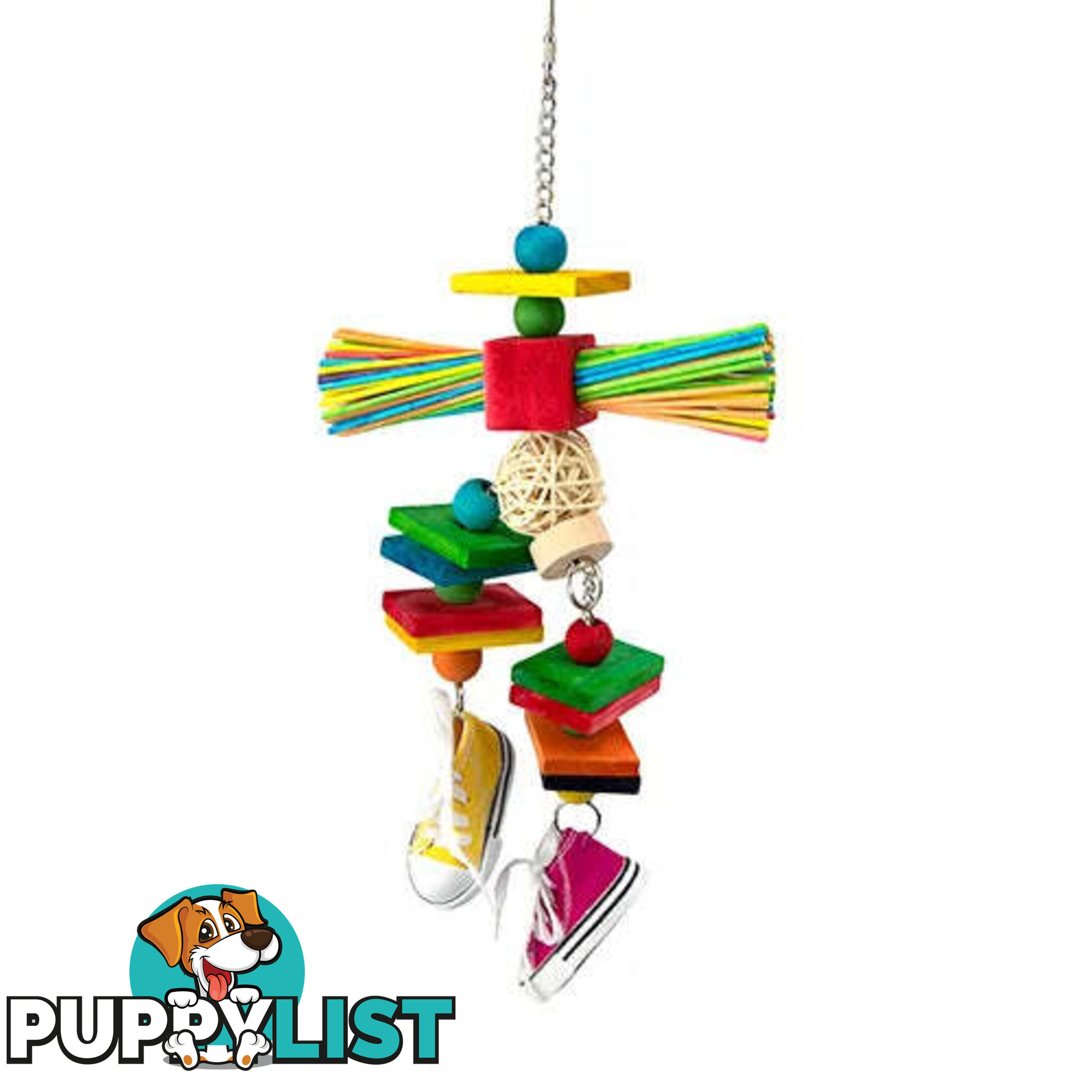 BIRD TOY DESTRUCTIVE - SNEAKER ROBOT - BAINBRIDGE - BB-A8469
