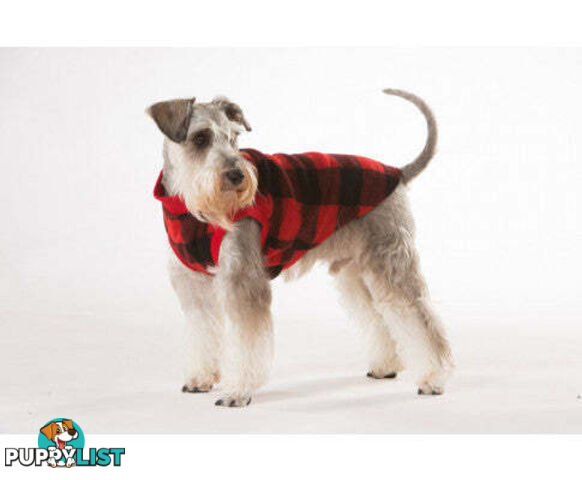 Red Check Dog Pyjamas - V208-PJ-RC80