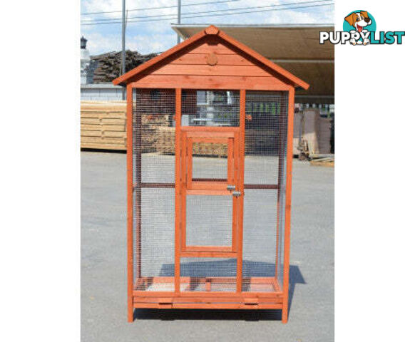 YES4PETS Wooden XXL Pet Cages, Aviary - Travel for Canary, Parrot and other Birds - V278-AV350