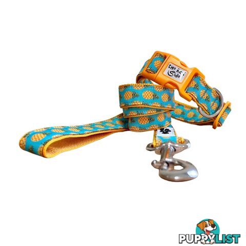 Pineapple Dog Lead - Hand Made by The Bark Side - TBSLDPINE251.8