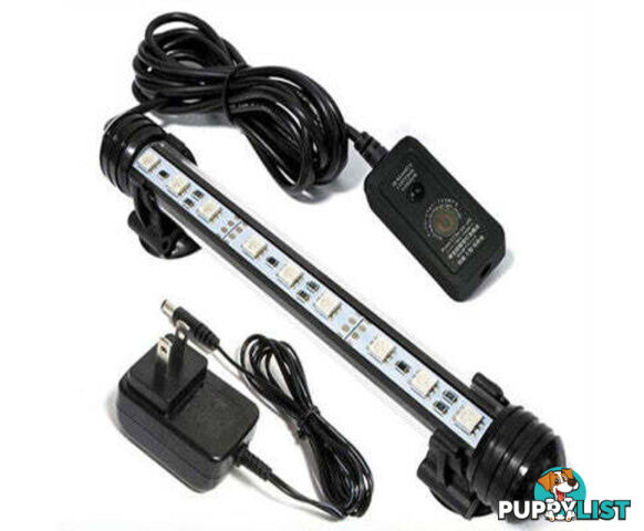 LED Aquarium Fish Tank LED Light Bar Lamp Pool Submersible Waterproof Cool White - V201-YGD0003WH8AU