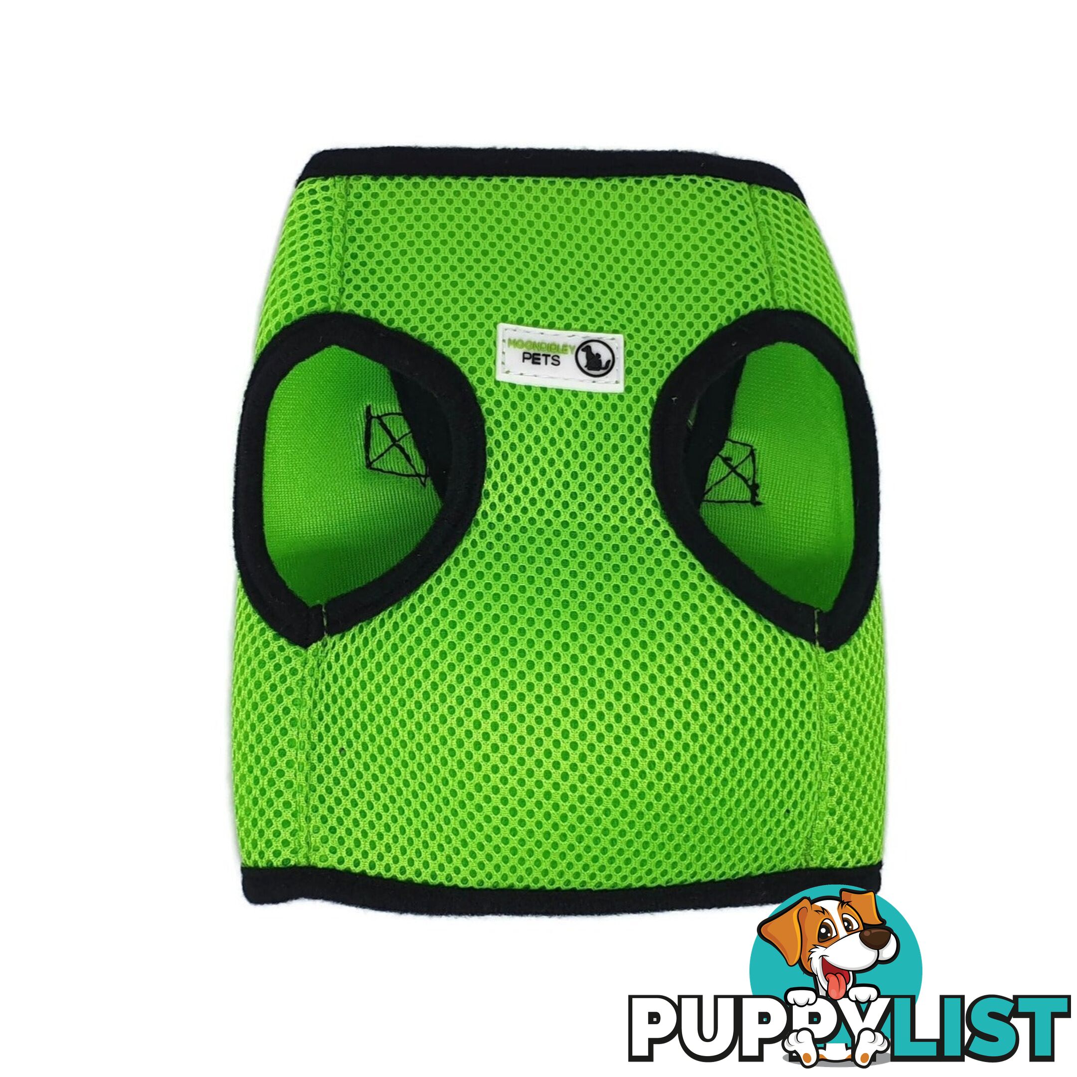 Vest Harness Pet Dog-Cat Step-in Velcro and Buckle Attachments - Moondidley Pets - MDPVESTMPNK