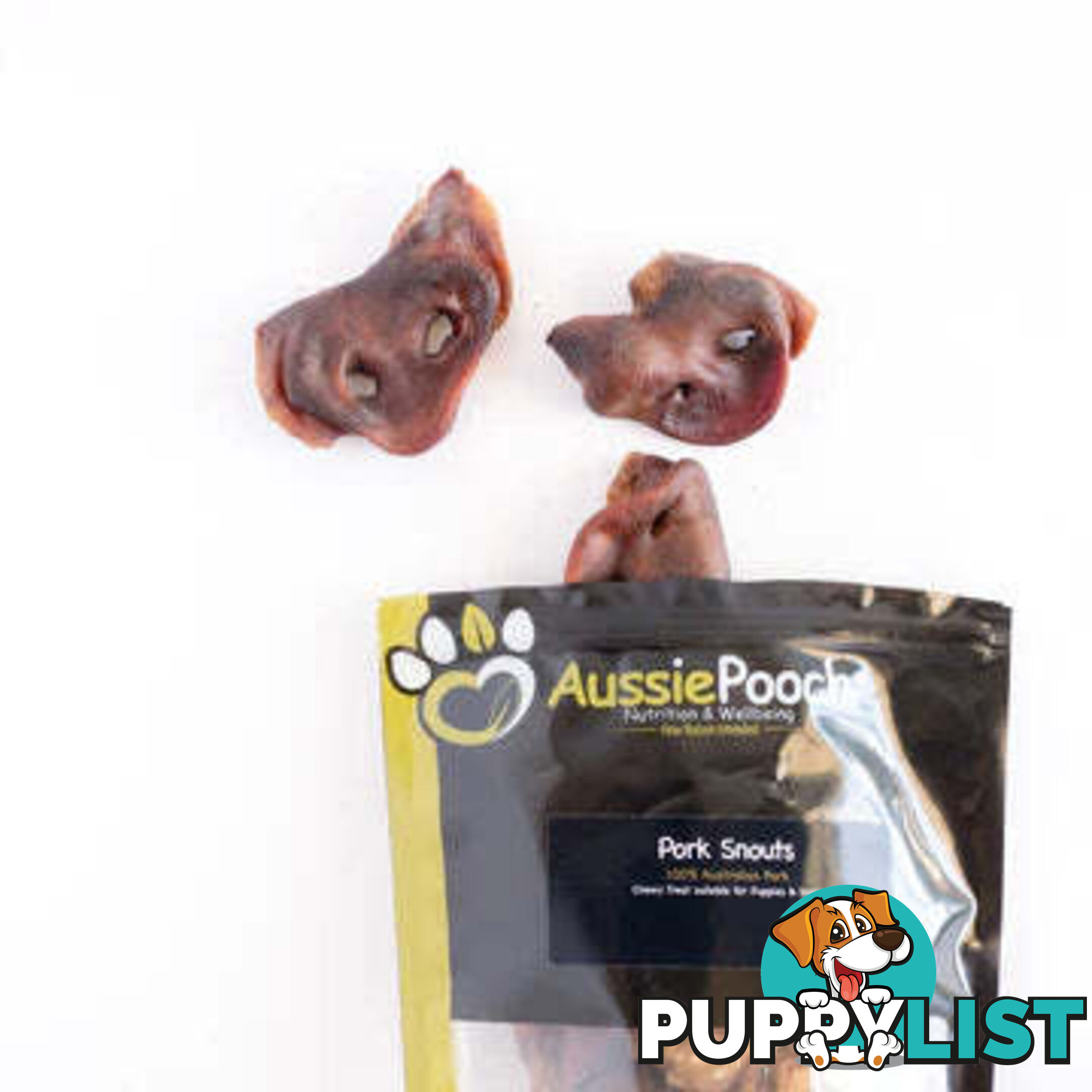 Pork Snout 10pk - Aussie Pooch - APPRKSNO