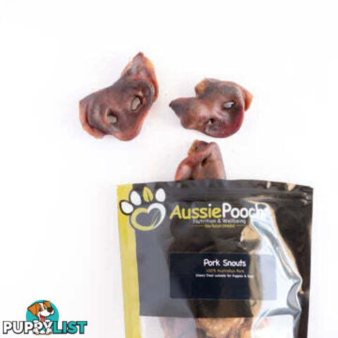 Pork Snout 10pk - Aussie Pooch - APPRKSNO