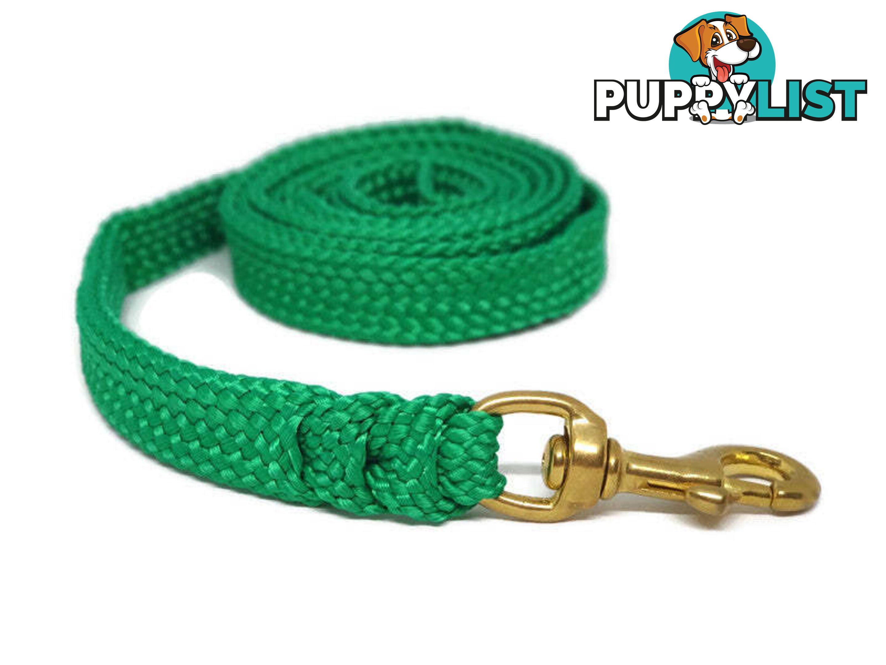 1.8m to 10m Long Dog Lead No Stitching Tough Yarnix 20mm Wide - YNXLD201.8SSBLKRED