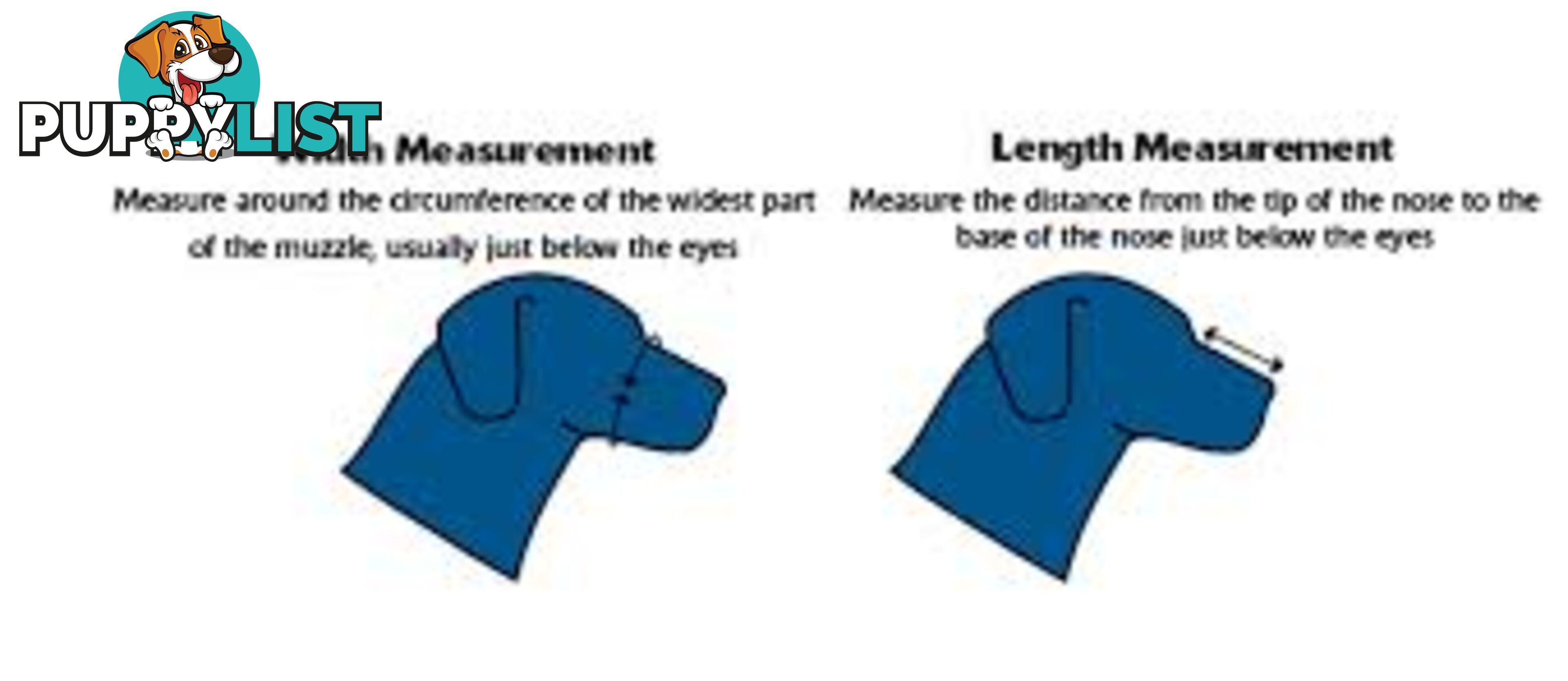 Dog Muzzle - Soft Anti Biting/Scavenging - Moondidley Pets - MDPMUZSOF1