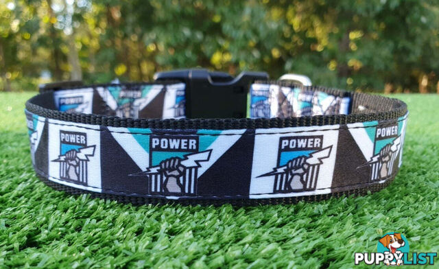 AFL Dog Collars, Footy - Aussie Rules - Moondidley Pets - MDPCOLAFLSBL