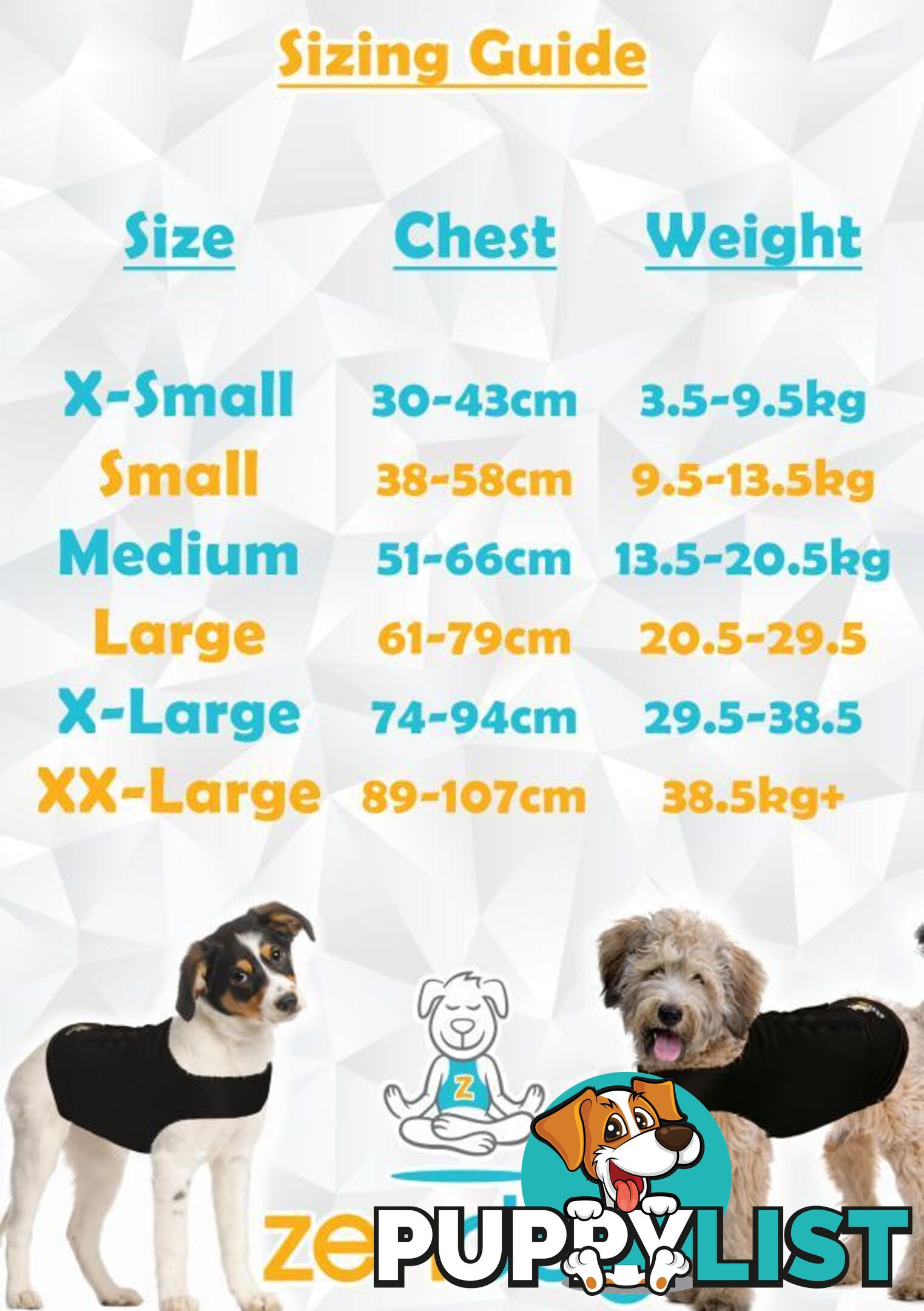 Calming Shirt - Thunder Shirt - Zendog - PPP-69-13
