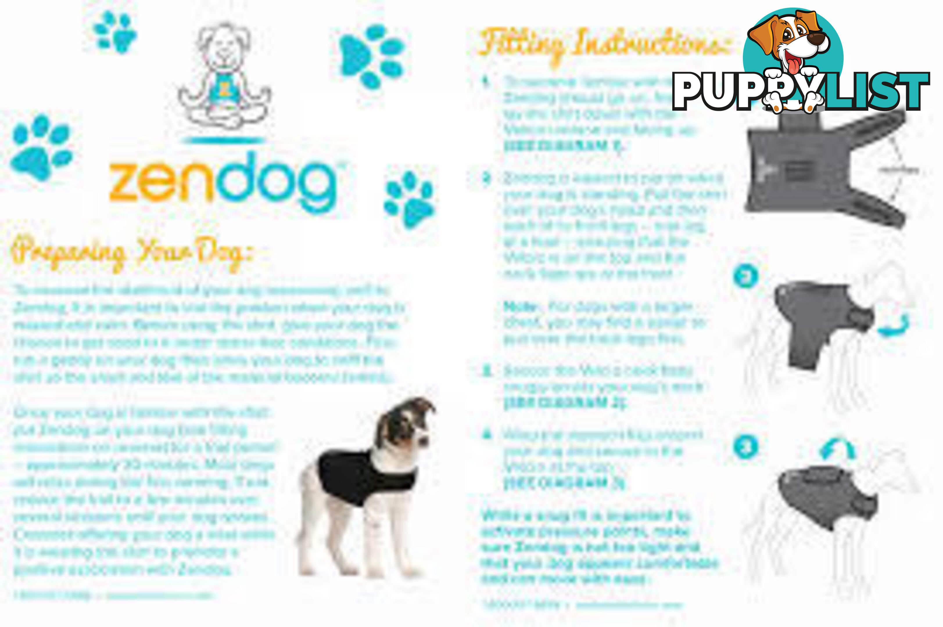 Calming Shirt - Thunder Shirt - Zendog - PPP-69-13