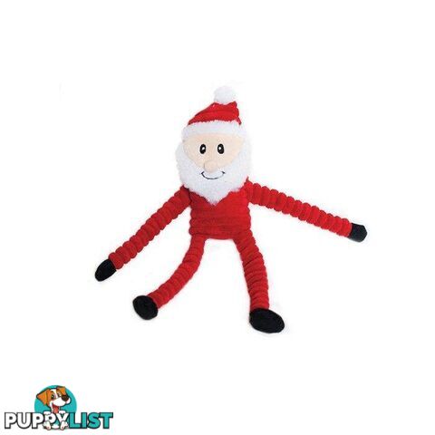 Christmas Holiday Crinkle Santa Dog Toy - PPP93-ZPPC01603