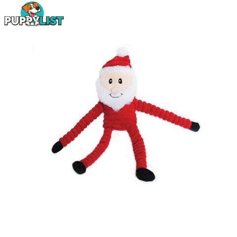 Christmas Holiday Crinkle Santa Dog Toy - PPP93-ZPPC01603