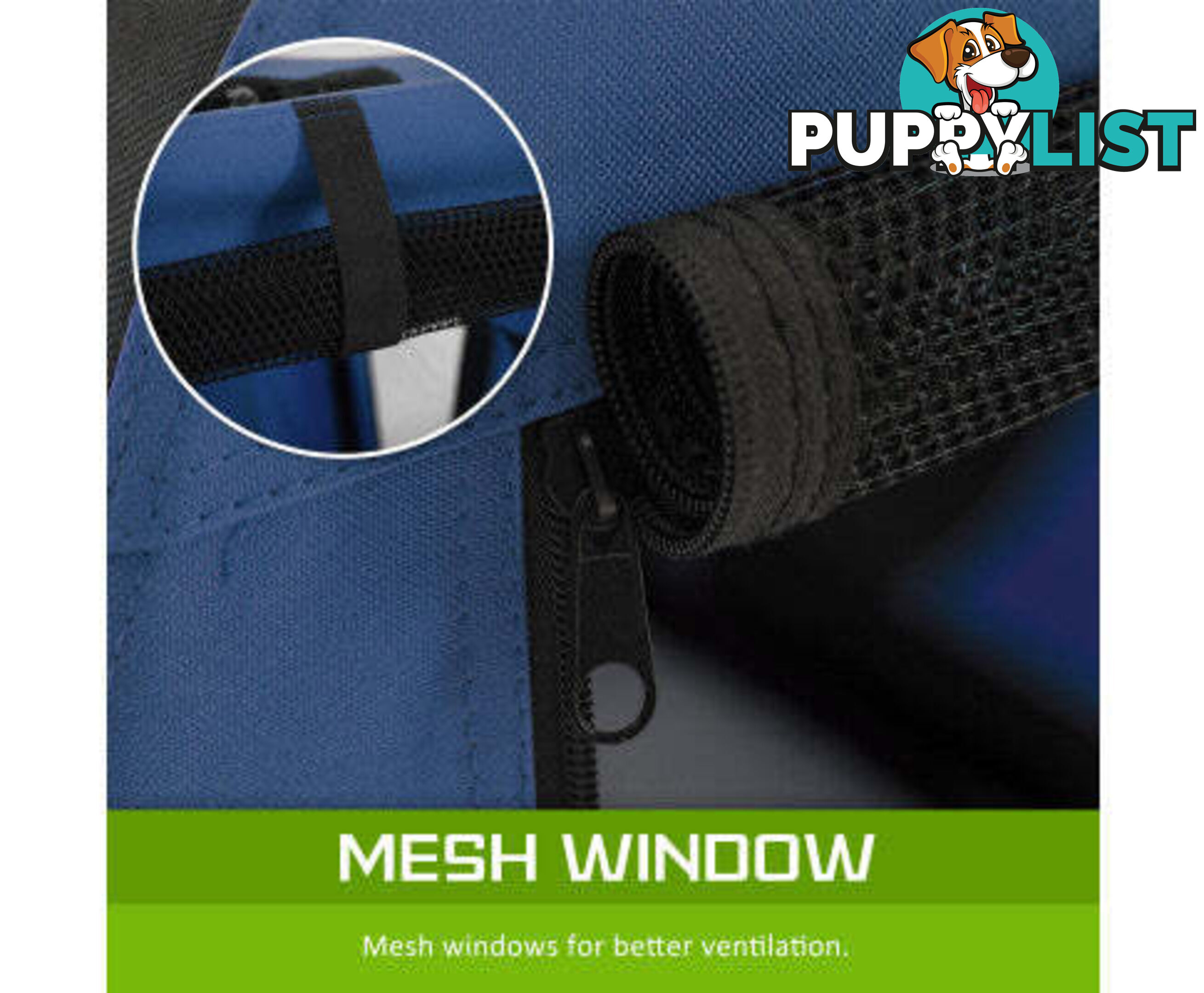 Paw Mate Portable Soft Dog Cage Crate Carrier - V274-PET-3002L-GY