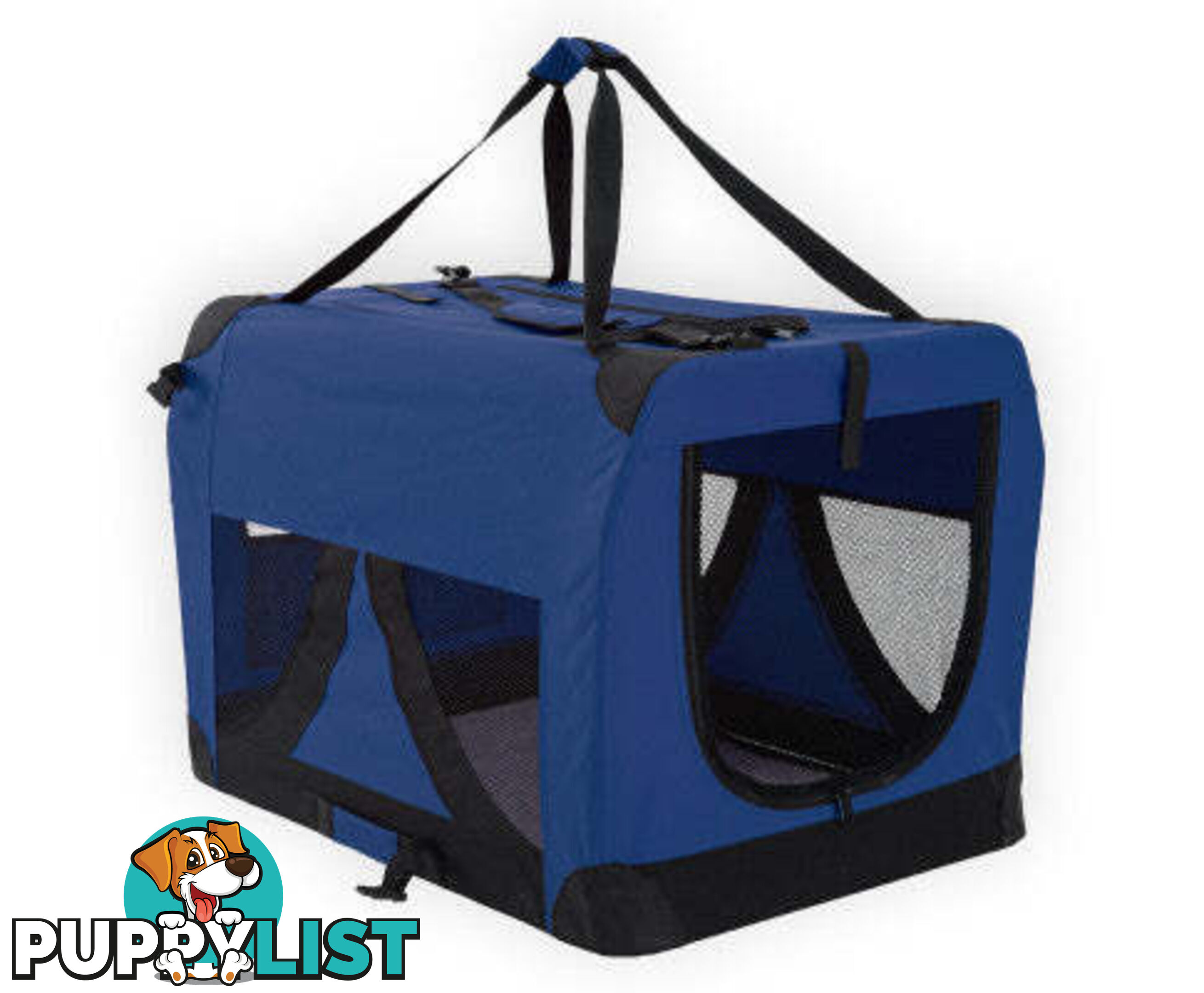 Paw Mate Portable Soft Dog Cage Crate Carrier - V274-PET-3002L-GY