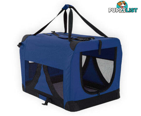 Paw Mate Portable Soft Dog Cage Crate Carrier - V274-PET-3002L-GY