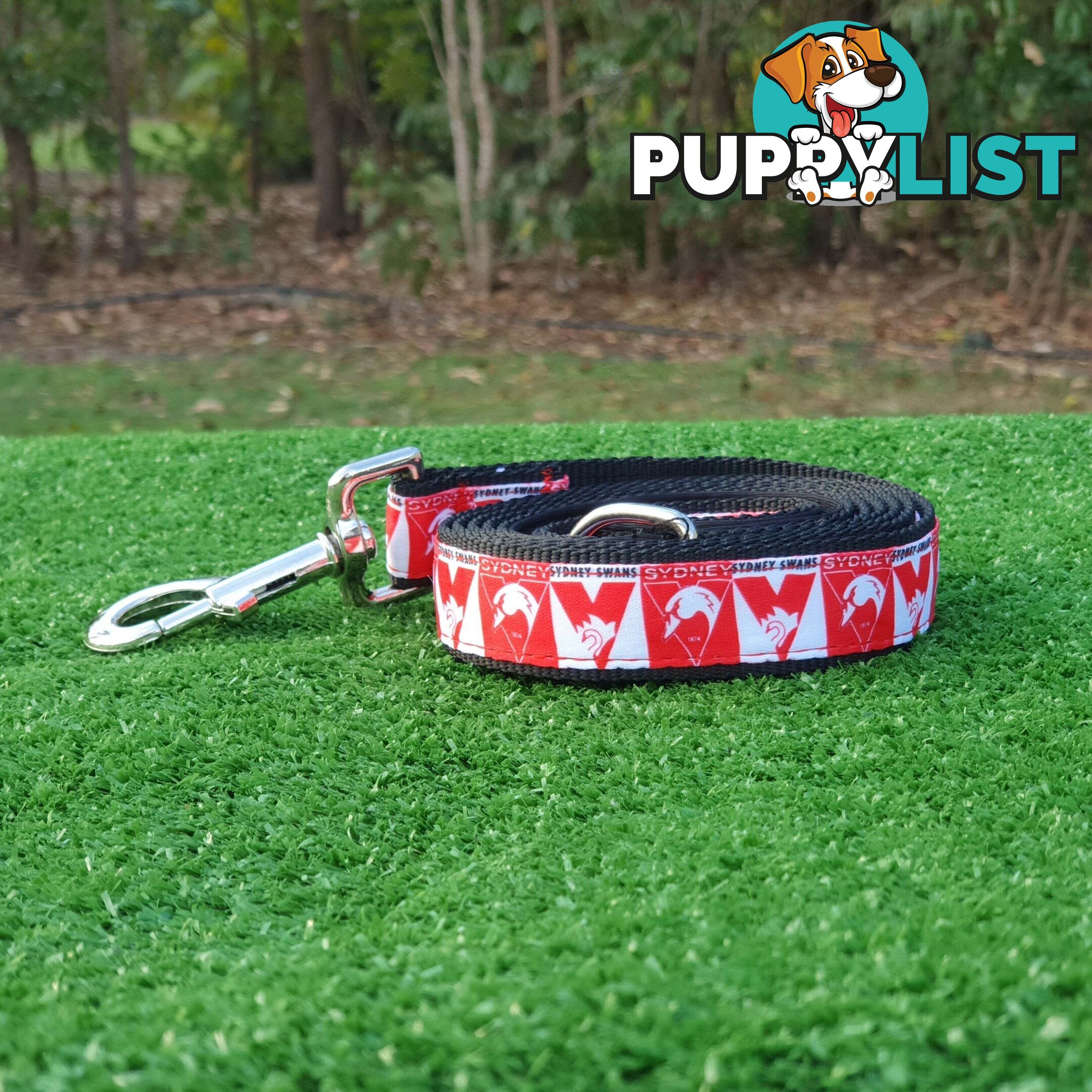 AFL Dog Leads, Footy - Aussie Rules - Moondidley Pets - MDPLDAFLGOSU