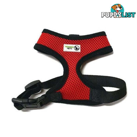 Pet Harness Soft Air Mesh Padded Adjustable  - Moondidley Pets - MDPHARMESSNVY