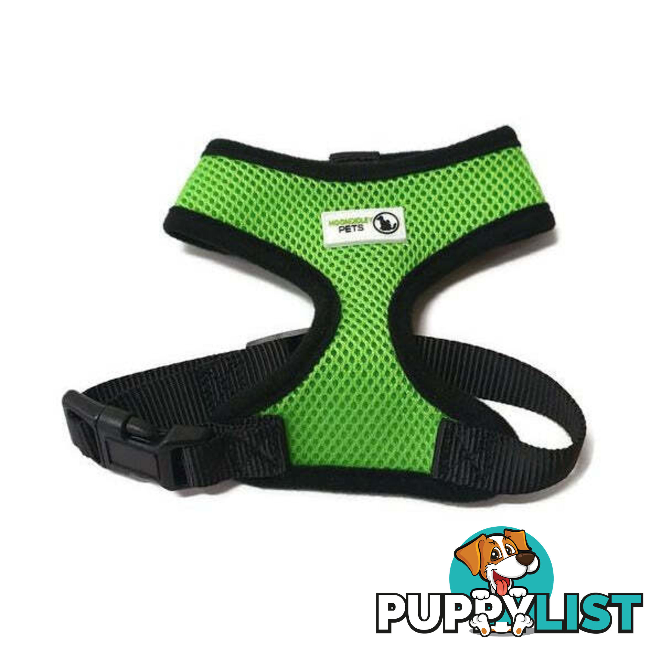 Pet Harness Soft Air Mesh Padded Adjustable  - Moondidley Pets - MDPHARMESSNVY