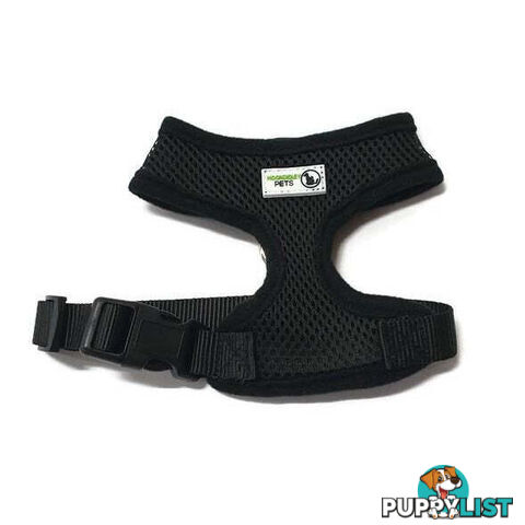 Pet Harness Soft Air Mesh Padded Adjustable  - Moondidley Pets - MDPHARMESSNVY