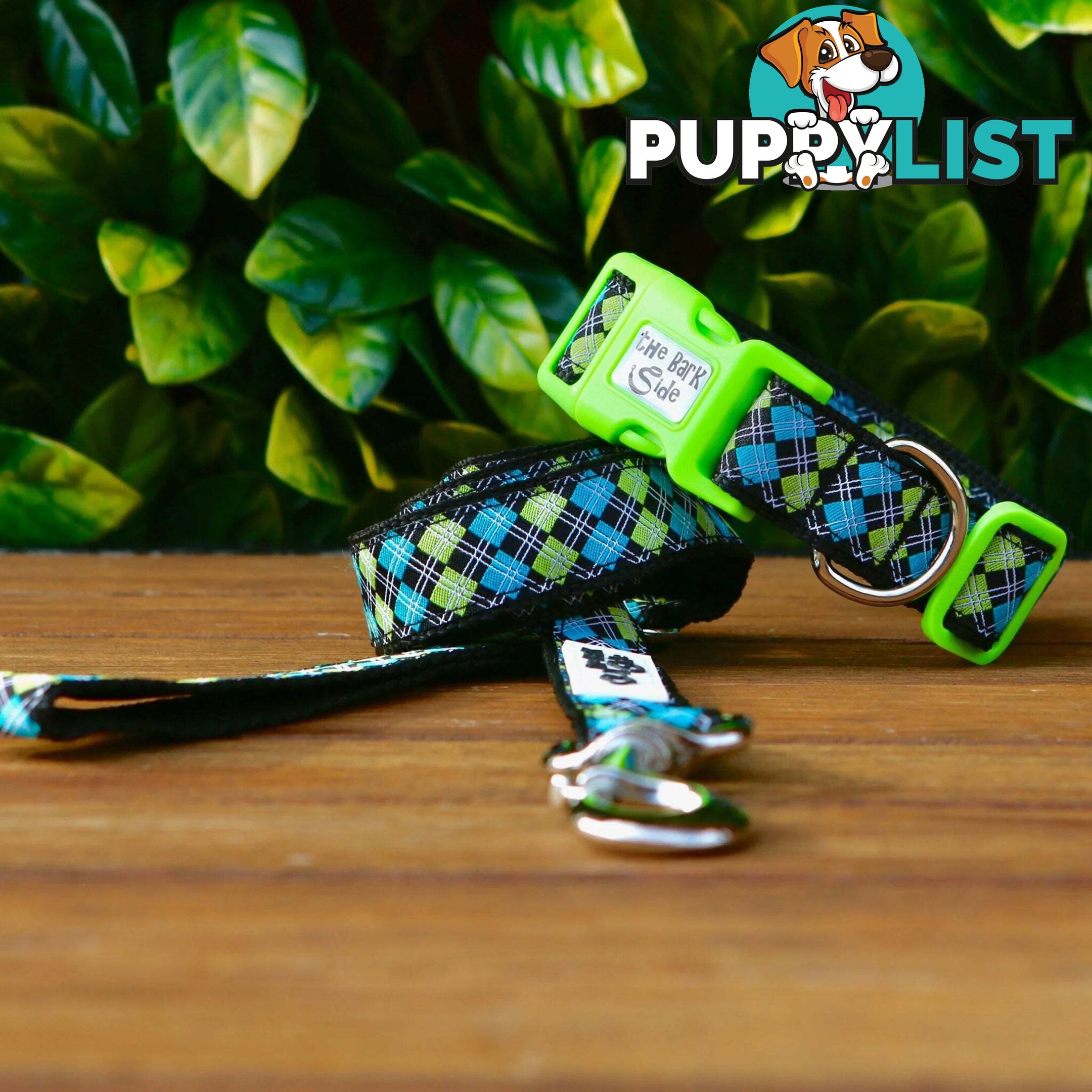 Tartan Dog Collar / XS - L - Hand Made by The Bark Side - TBSTARMEDPNK