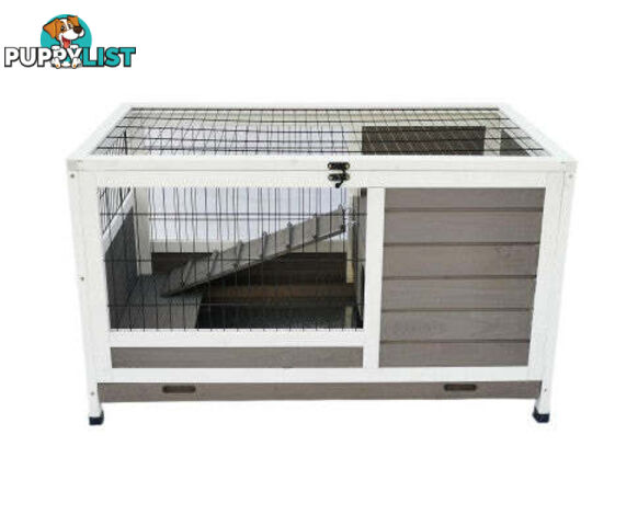 YES4PETS Rabbit Hutch or Guinea Pig and Ferret Cage - V278-SINGLE-PET-CAGE-901