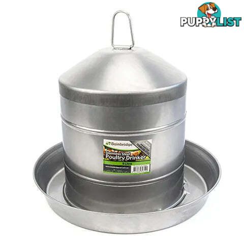 STAINLESS STEEL POULTRY DRINKER - BAINBRIDGE - BB-A8051