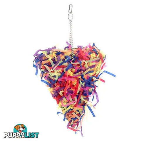 BIRD TOY DESTRUCTIVE - SHREDZ PIZZA - BAINBRIDGE - BB-A8394