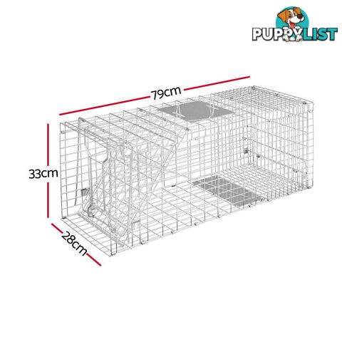 Gardeon Animal Trap Cage Possum 79x28cm - AT-CAGE-7928