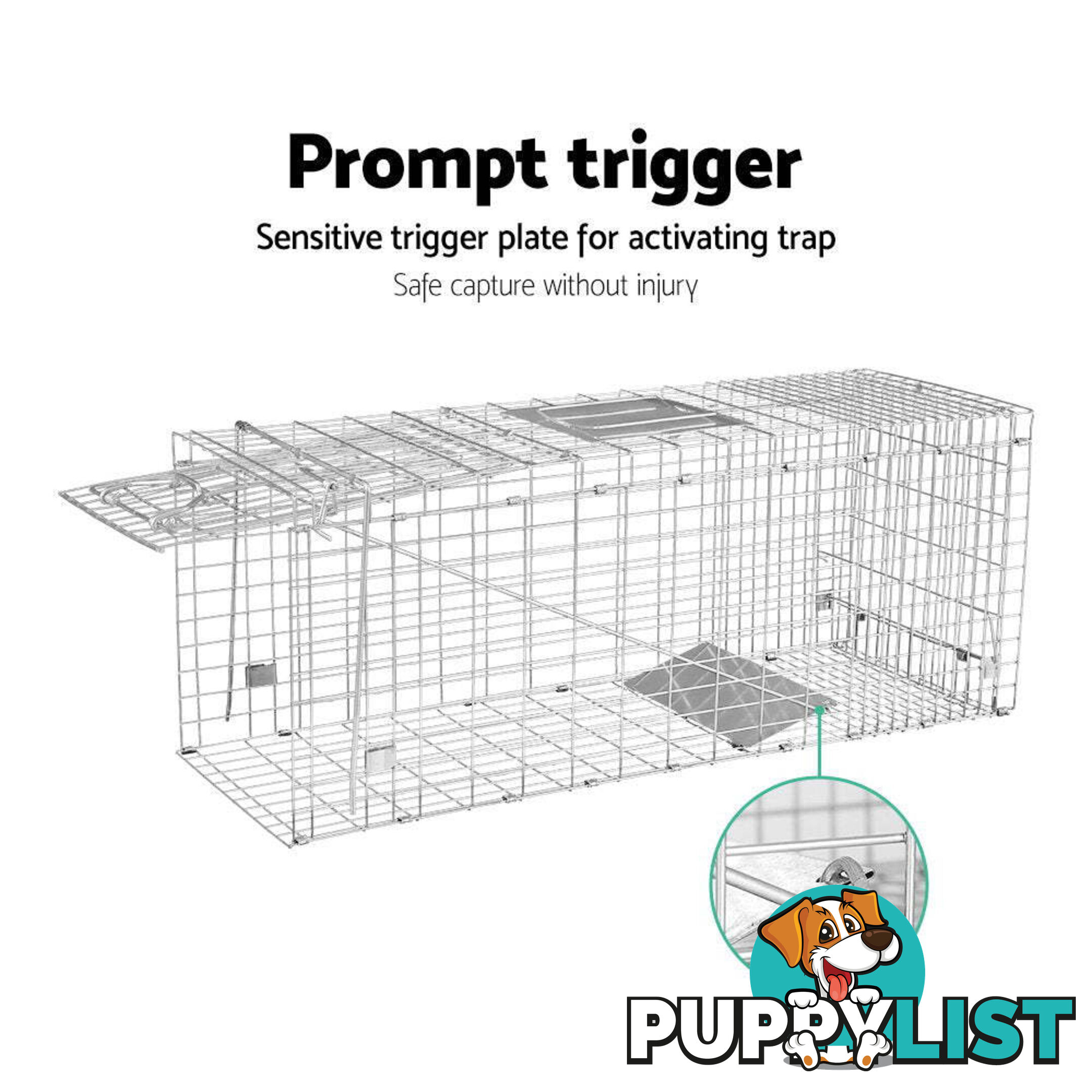 Gardeon Animal Trap Cage Possum 79x28cm - AT-CAGE-7928