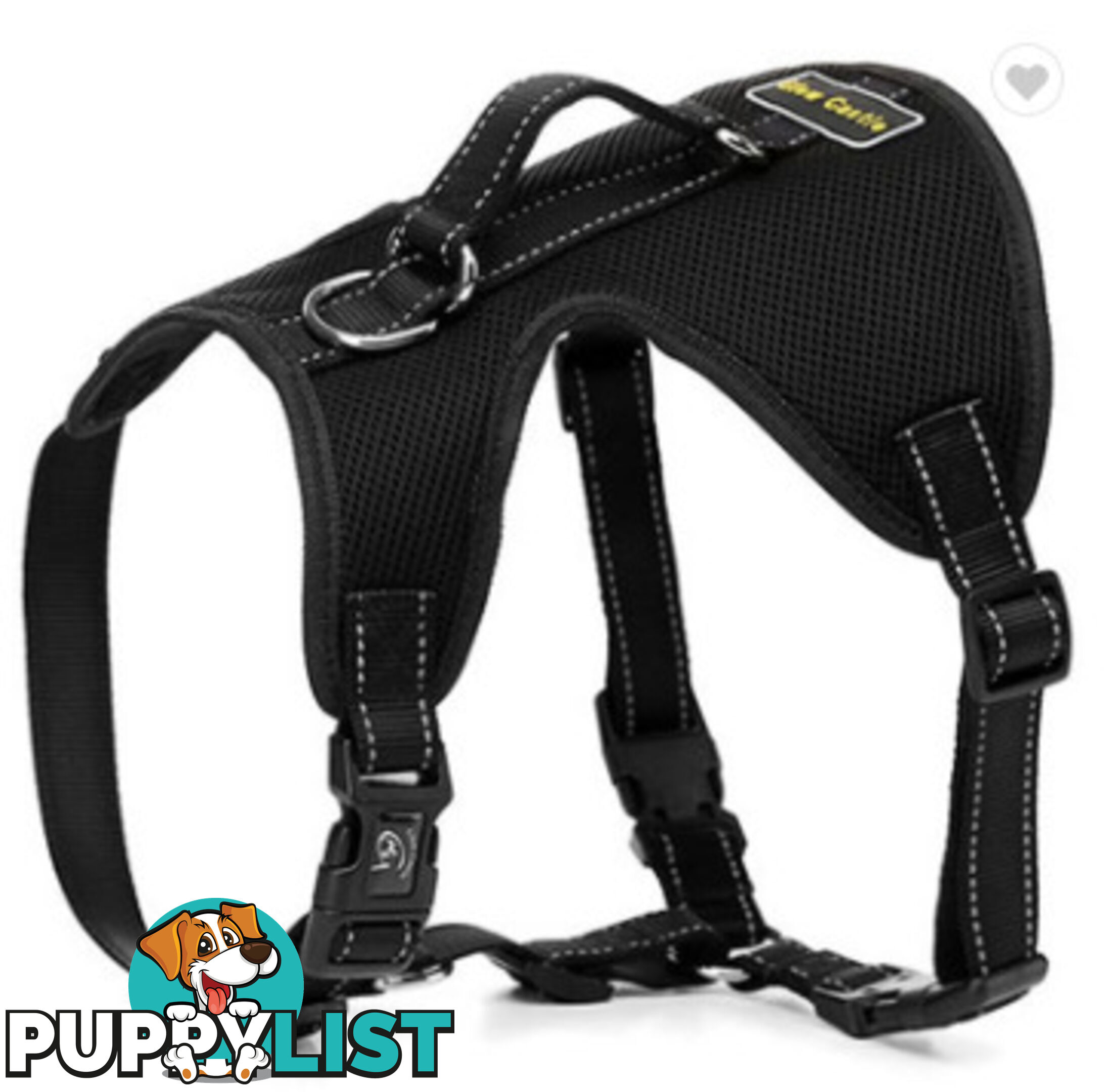 Dog Harness Billi Bob Soft Mesh Reflective Webbing - Moondidley Pets - MDPHARBILXLTUR