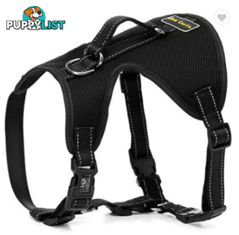 Dog Harness Billi Bob Soft Mesh Reflective Webbing - Moondidley Pets - MDPHARBILXLTUR