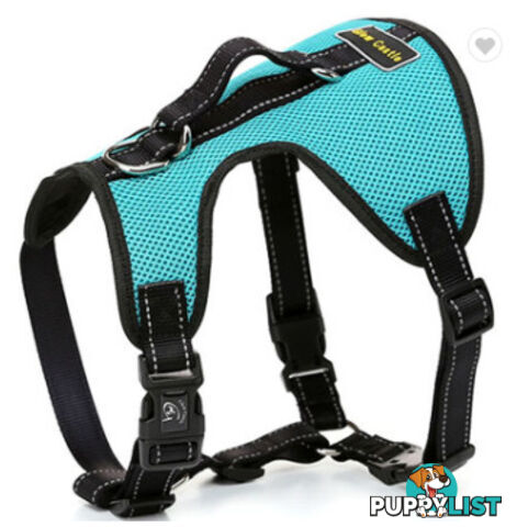 Dog Harness Billi Bob Soft Mesh Reflective Webbing - Moondidley Pets - MDPHARBILXLTUR