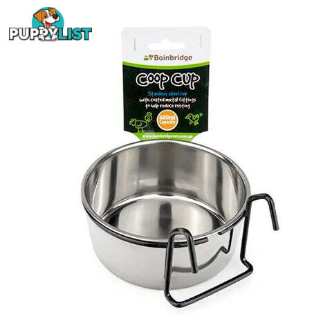 COOP CUP - STAINLESS STEEL WITH HOOK HOLDER - BB-A7083