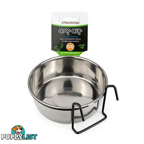 COOP CUP - STAINLESS STEEL WITH HOOK HOLDER - BB-A7083