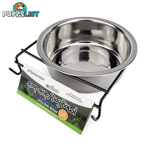 COOP CUP - STAINLESS STEEL WITH HOOK HOLDER - BB-A7083