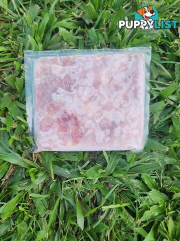 Minced Chicken Necks 200g Bag Paddock to Plate - PTPMCN200