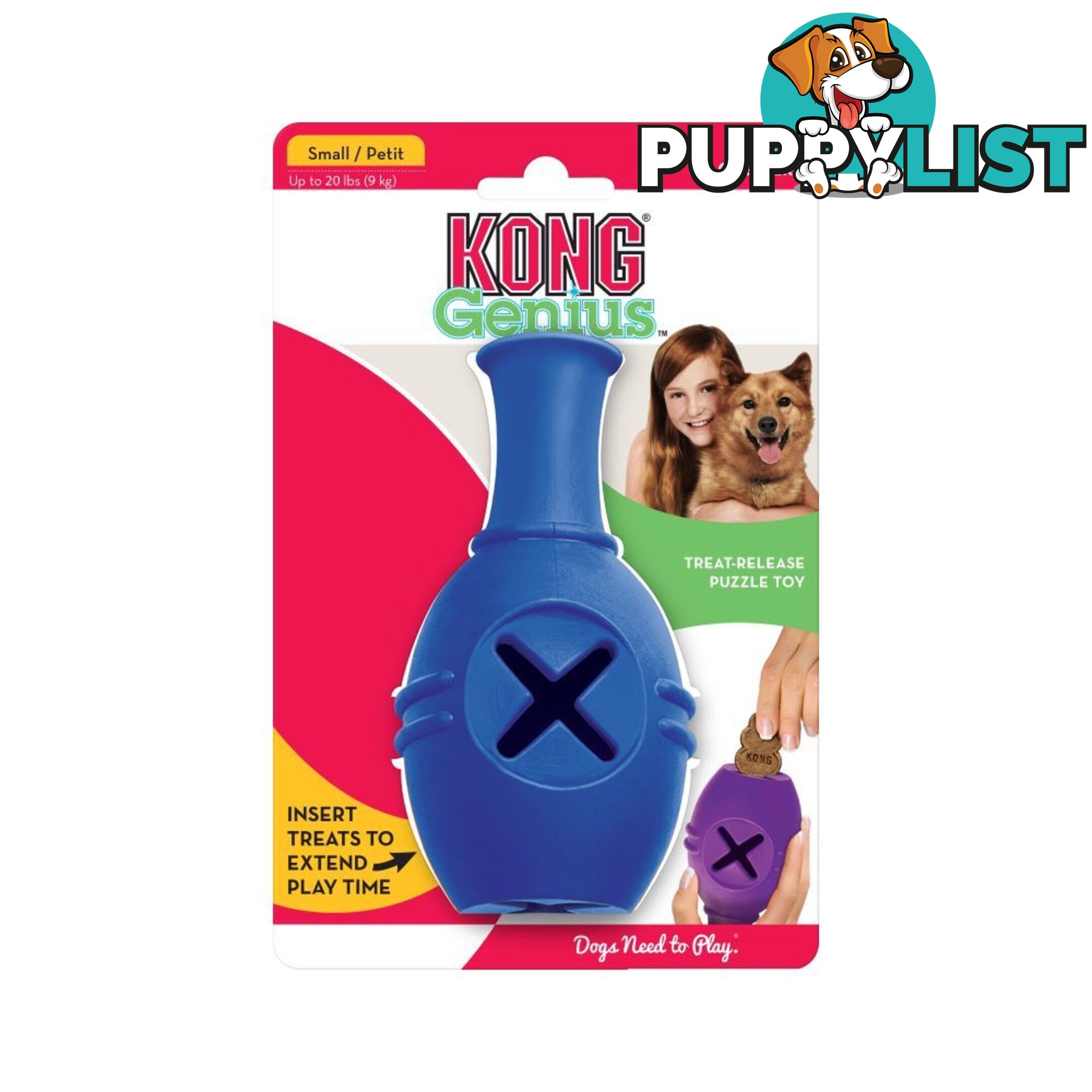 KONG Genius - Small - WPS-DAK5850-ORG