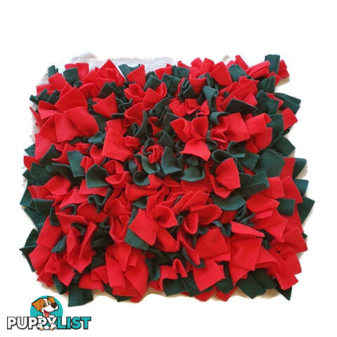 Snuffle Mats - Premium Heavy Duty Rubber Based - Pet Treat Play - Calms Anxiety - Slow Feeder - SNUFFLE-MED-REBL