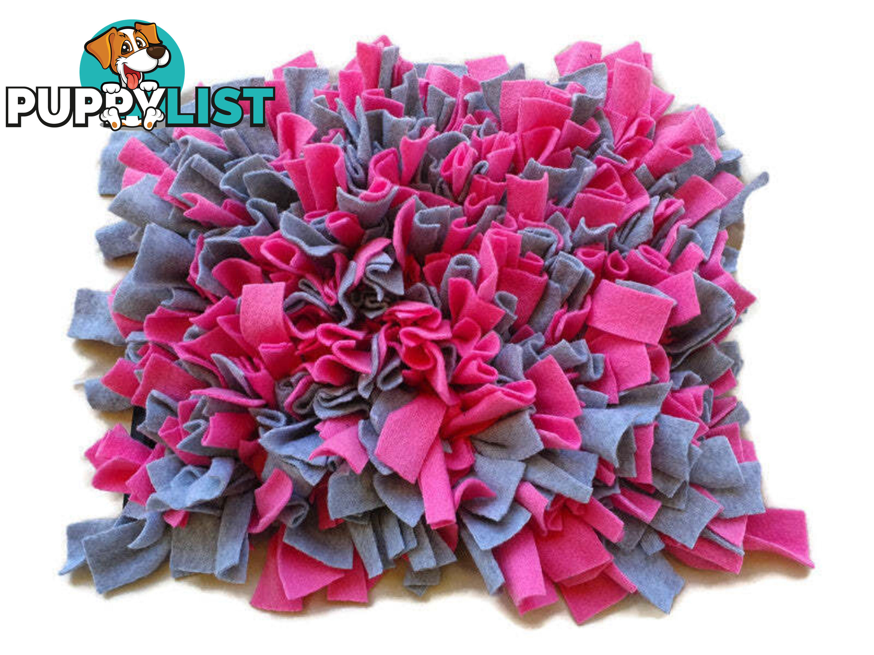Snuffle Mats - Premium Heavy Duty Rubber Based - Pet Treat Play - Calms Anxiety - Slow Feeder - SNUFFLE-MED-REBL