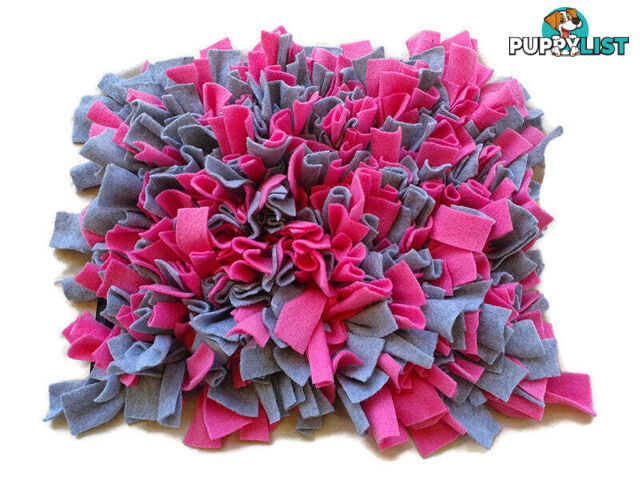 Snuffle Mats - Premium Heavy Duty Rubber Based - Pet Treat Play - Calms Anxiety - Slow Feeder - SNUFFLE-MED-REBL