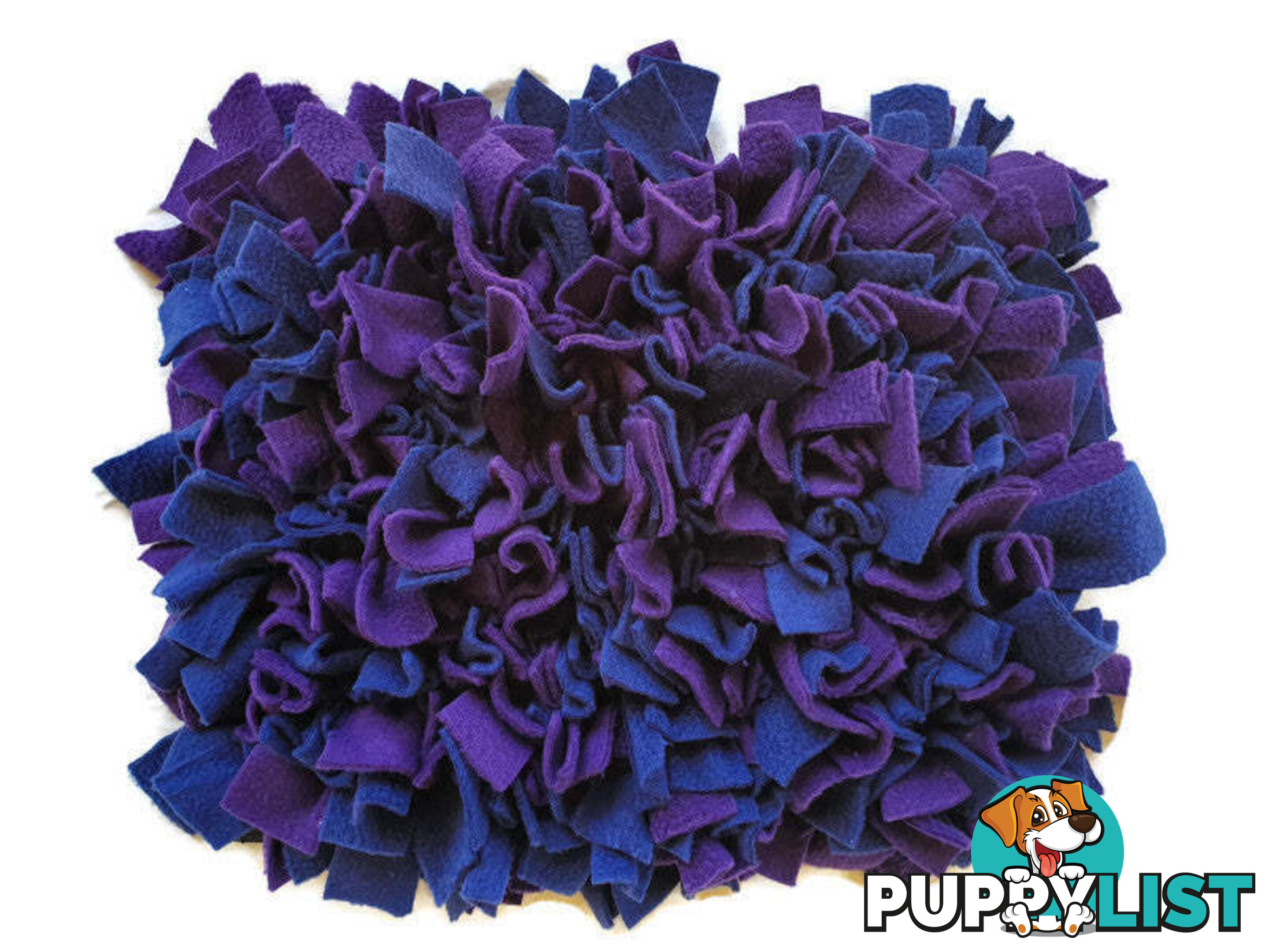 Snuffle Mats - Premium Heavy Duty Rubber Based - Pet Treat Play - Calms Anxiety - Slow Feeder - SNUFFLE-MED-REBL