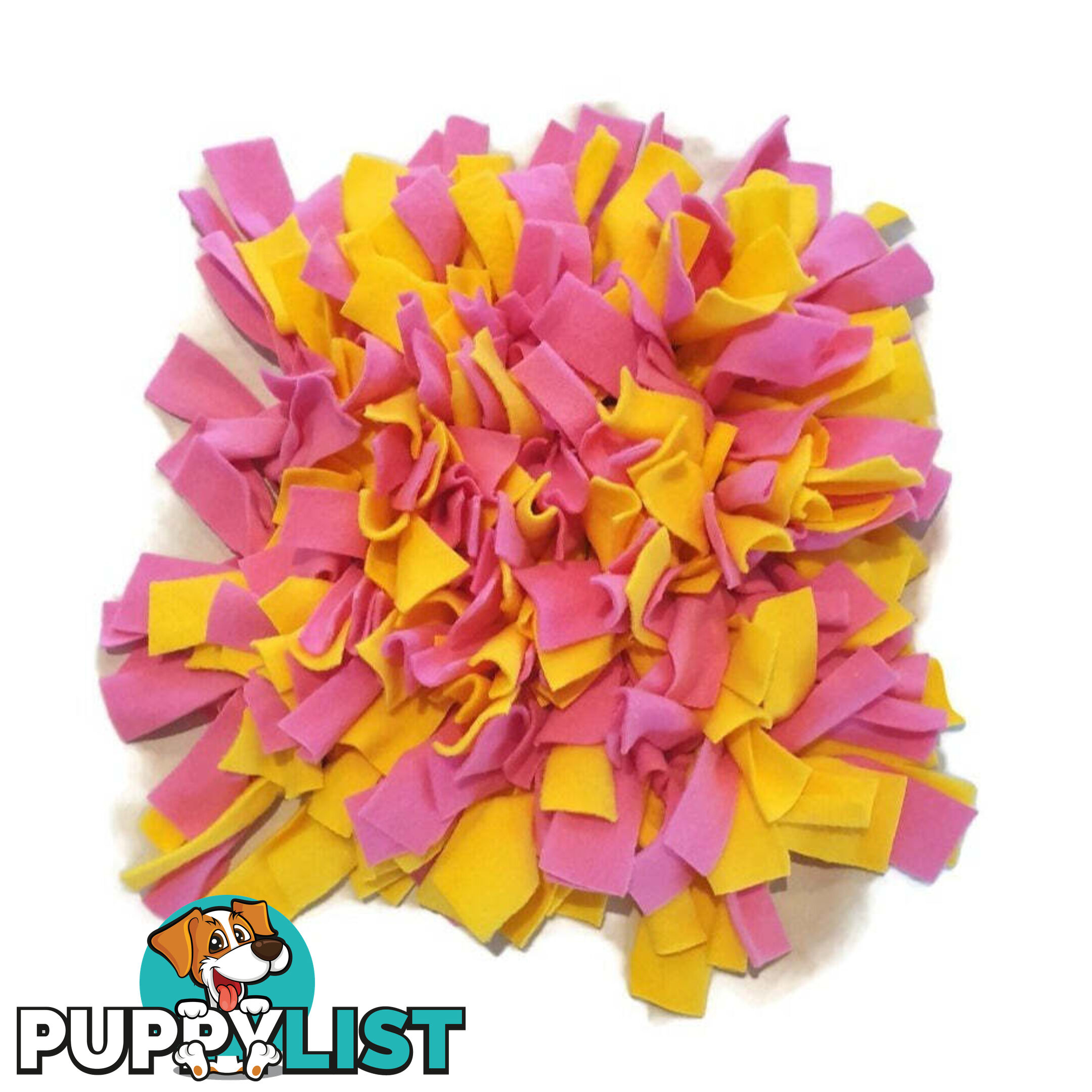 Snuffle Mats - Premium Heavy Duty Rubber Based - Pet Treat Play - Calms Anxiety - Slow Feeder - SNUFFLE-MED-REBL