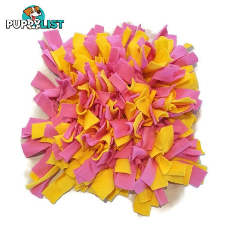 Snuffle Mats - Premium Heavy Duty Rubber Based - Pet Treat Play - Calms Anxiety - Slow Feeder - SNUFFLE-MED-REBL