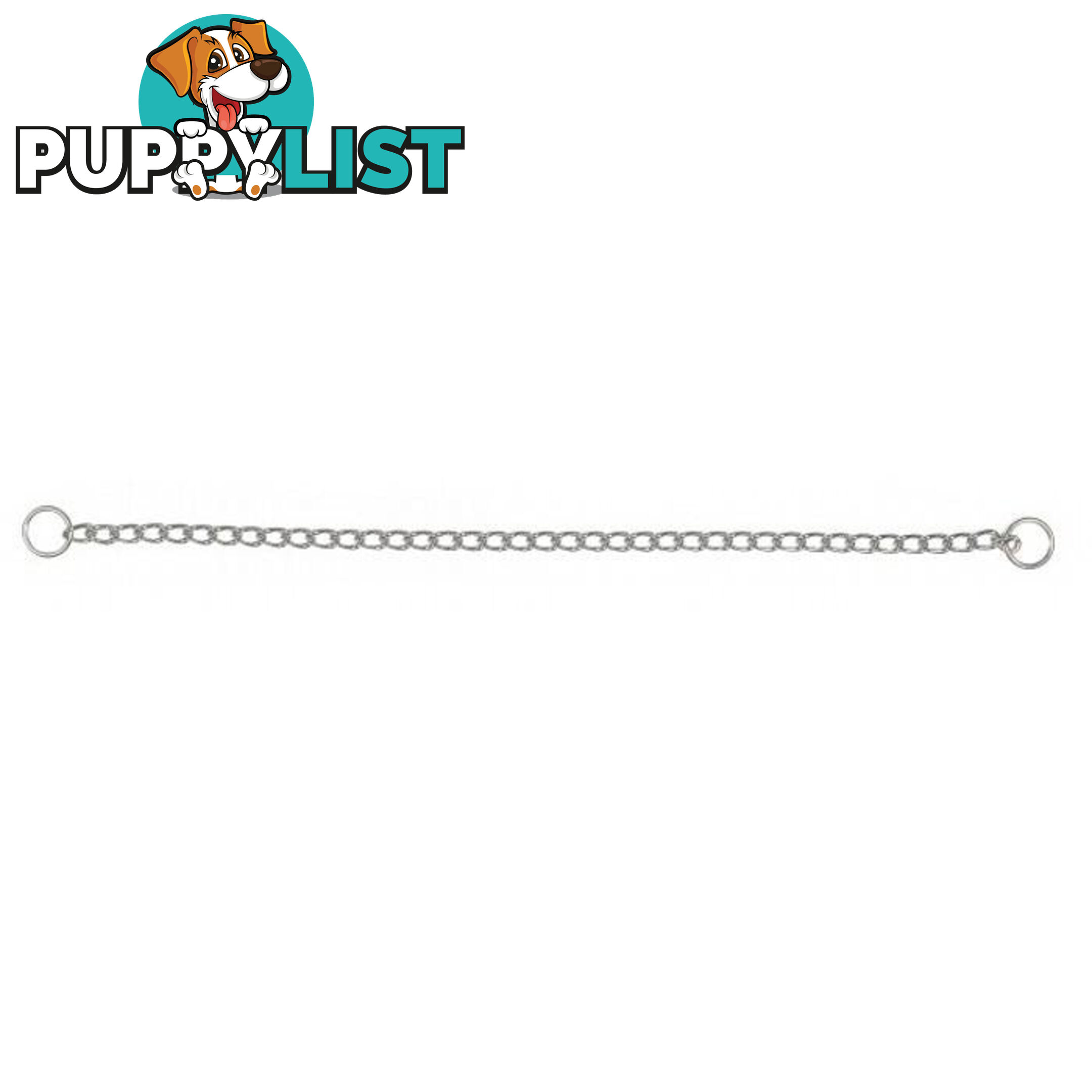 Dog Collar Chain Correction Choke Chrome Prestige - PPP-CP-3518