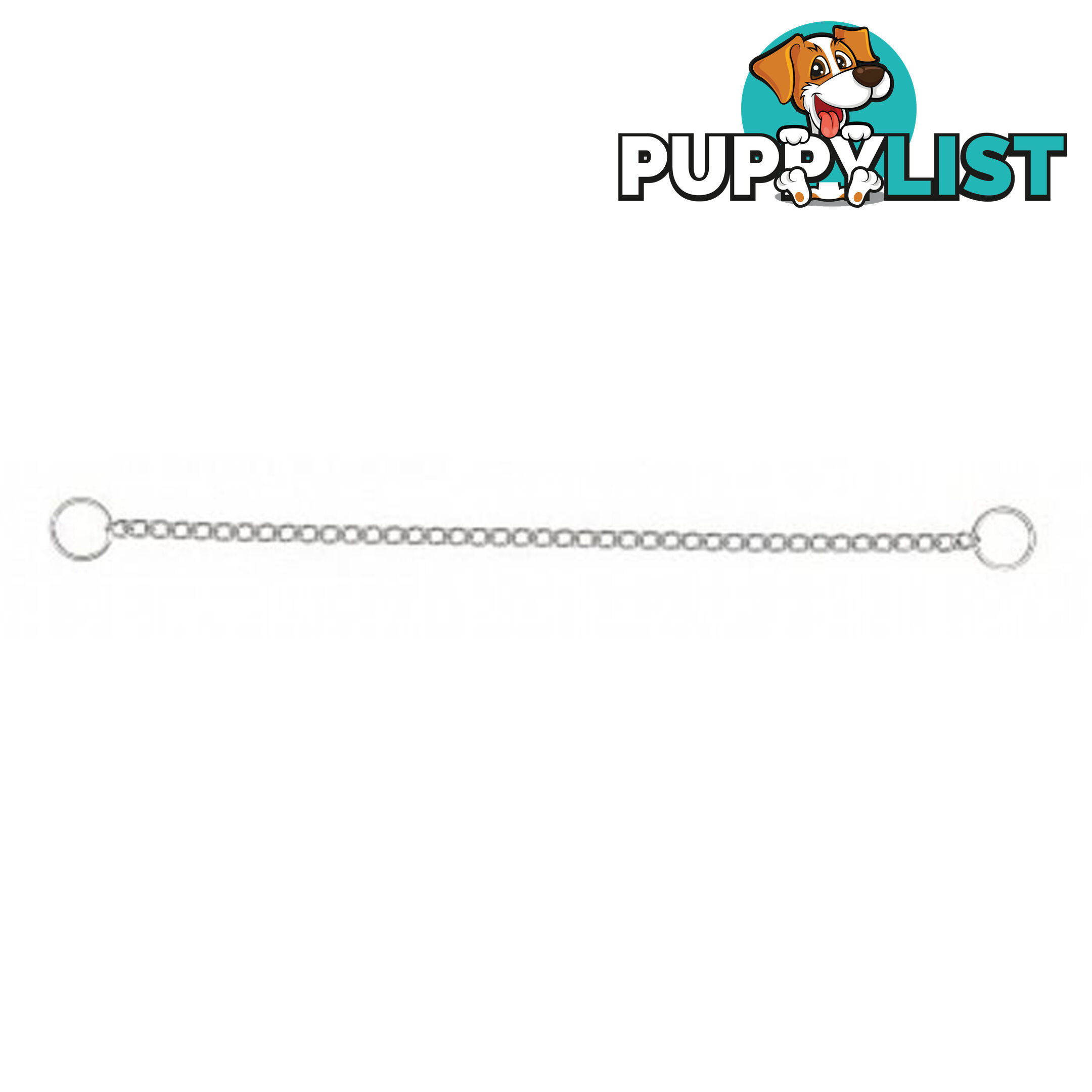 Dog Collar Chain Correction Choke Chrome Prestige - PPP-CP-3518